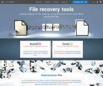 Cimaware.com(File repair for Access) Screenshot