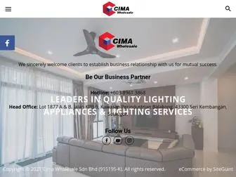 Cimawholesale.com(Cima Wholesale Sdn Bhd) Screenshot