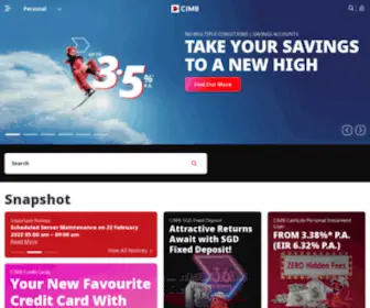 Cimbbank.com.sg(Personal Banking) Screenshot