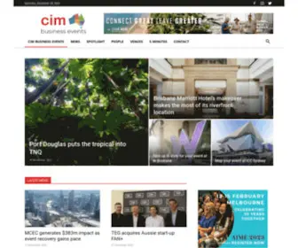 Cimbusinessevents.com.au(Meetings & events news) Screenshot