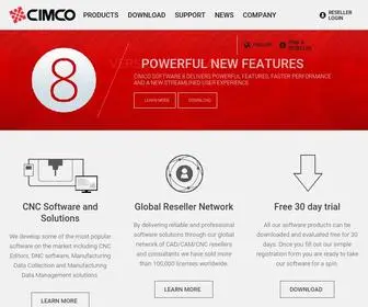 Cimco.com( CNC) Screenshot