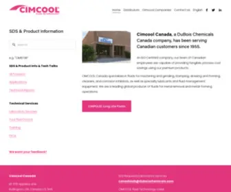 Cimcool.ca(Cimcool) Screenshot