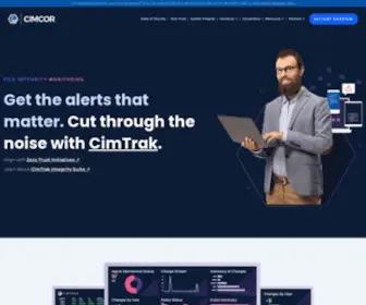 Cimcor.com(File Integrity Monitoring) Screenshot