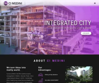 Cimedini.com(CI Medini Sdn Bhd) Screenshot