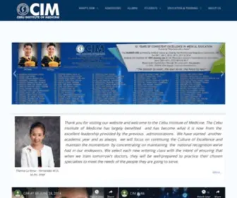 Cim.edu.ph(CIM) Screenshot