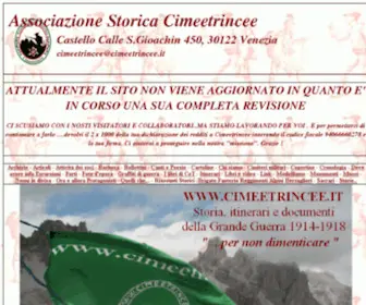 Cimeetrincee.it(Index) Screenshot