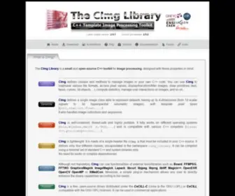 Cimg.eu(The CImg Library) Screenshot