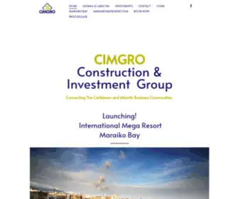 CimGro.com(Construction & Investment Management Group) Screenshot