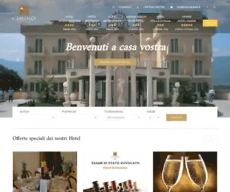 Ciminohotels.it(Gruppo Cimino Hotels) Screenshot