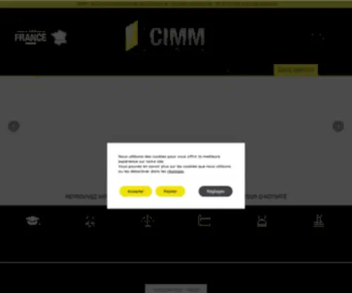 Cimm93.fr(Fabricant de Casier Consigne) Screenshot