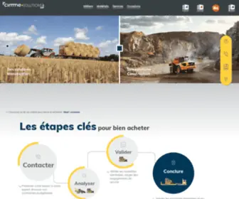 Cimme.fr(Vente, location et entretien de matériels) Screenshot