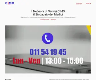 Cimoservizi.it(Cimo Servizi) Screenshot