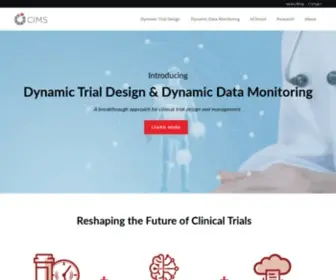 Cims-Global.com(Innovative Clinical Trial Solutions) Screenshot