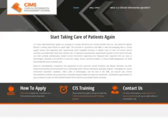 Cims-PA.com(CIMS- Clinical Information Management Systems) Screenshot