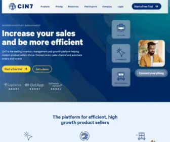 Cin7.com(Best Inventory Management Software for Product Sellers) Screenshot