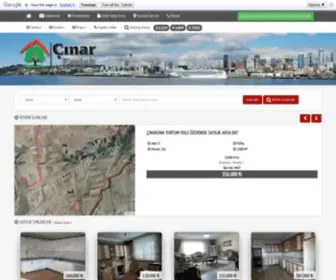 Cinaremlak.com.tr(Satılık kiralık daire) Screenshot