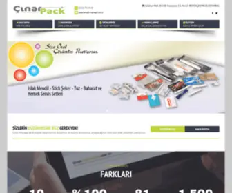 Cinarkagit.com.tr(Çınar Ambalaj) Screenshot