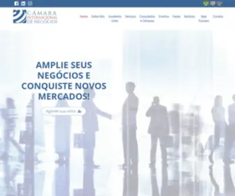 Cinbr.com.br(Câmara Internacional de Negócios) Screenshot