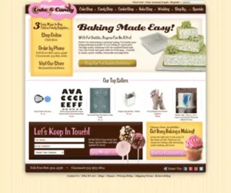 Cincicakeandcandy.com(Cincinnati Cake & Candy Supplies) Screenshot