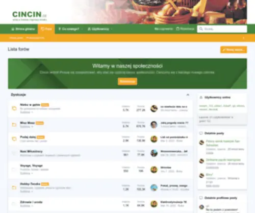 CinCin.cc(Witaj w krainie inspiracji smaku) Screenshot