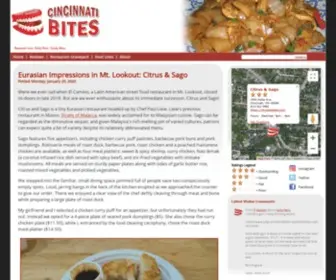 Cincinnatibites.com(Cincinnati Bites) Screenshot