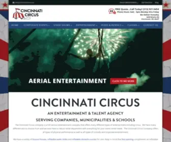 Cincinnaticircus.com Screenshot