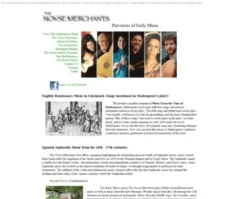 Cincinnatiearlymusic.com(Cincinnati Early music performance on historical instruments) Screenshot