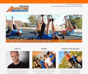 Cincinnatifitnessbootcamp.com(Adventure Boot Camp for Women) Screenshot