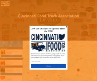 Cincinnatifoodtruckassociation.org(Cincinnati food truck association) Screenshot