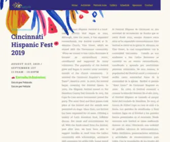 CincinnatihispanicFest.org(CincinnatihispanicFest) Screenshot