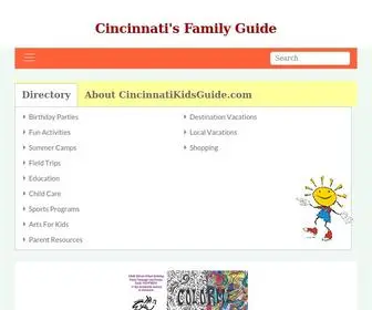 Cincinnatikidsguide.com(Your resource for Parenting) Screenshot