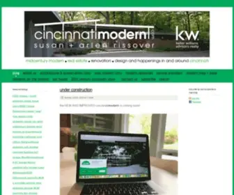 Cincinnatimodern.com(Good design never goes out of style) Screenshot