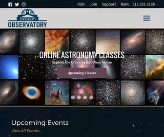 Cincinnatiobservatory.org(Cincinnati Observatory) Screenshot