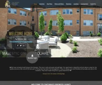 Cincinnatipremierliving.com(Cincinnati Premier Living) Screenshot