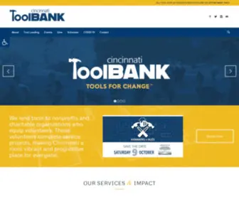 Cincinnatitoolbank.org(Tools for Change) Screenshot