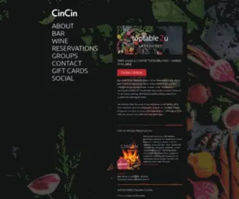 CinCin.net(CinCin Ristorante) Screenshot