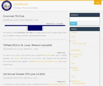 Cincitdi.com(TDI Diesel) Screenshot