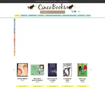 Cincobooks.com(Cinco Books) Screenshot