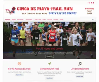 Cincodemayotrailrun.org(We Are Boston) Screenshot