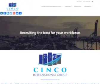 Cincoig.com(Cinco International) Screenshot