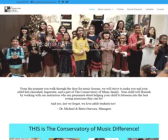 Cincoranchmusic.com(Music Lessons) Screenshot