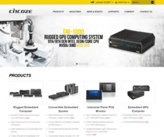 Cincoze.com(Expertise in Embedded Computing) Screenshot