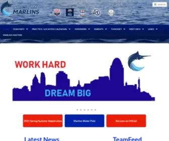 Cincy-Marlins.com(Cincinnati Marlins) Screenshot