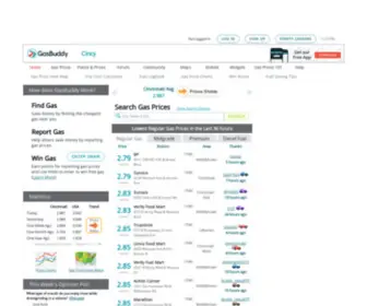 Cincygasprices.com(Cincinnati Gas Prices) Screenshot