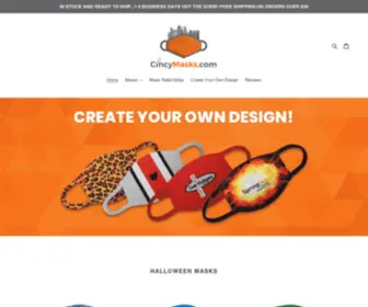 Cincymasks.com(CincyMasks) Screenshot