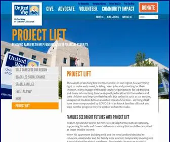 Cincyprojectlift.org(Project Lift) Screenshot