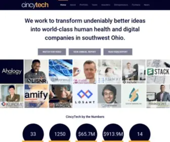 Cincytechusa.com(CincyTech) Screenshot
