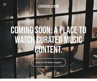 Cinderblock.tv(CINDERBLOCK) Screenshot