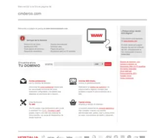 Cinderco.com(Parking de Dominio) Screenshot