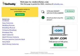 Cinderellainc.com(Cinderella, Inc) Screenshot